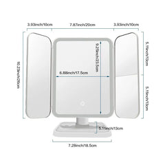 Smart Tri LED Makeup Mirror